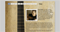 Desktop Screenshot of gitarre-flamenco.de