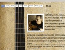 Tablet Screenshot of gitarre-flamenco.de